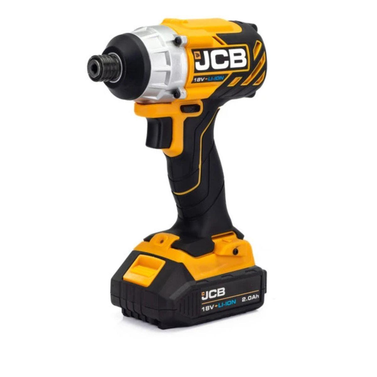 JCB 21-18BLID-2X-B 18V Brushless Impact Driver with 1 x 2.0Ah Battery & Charger