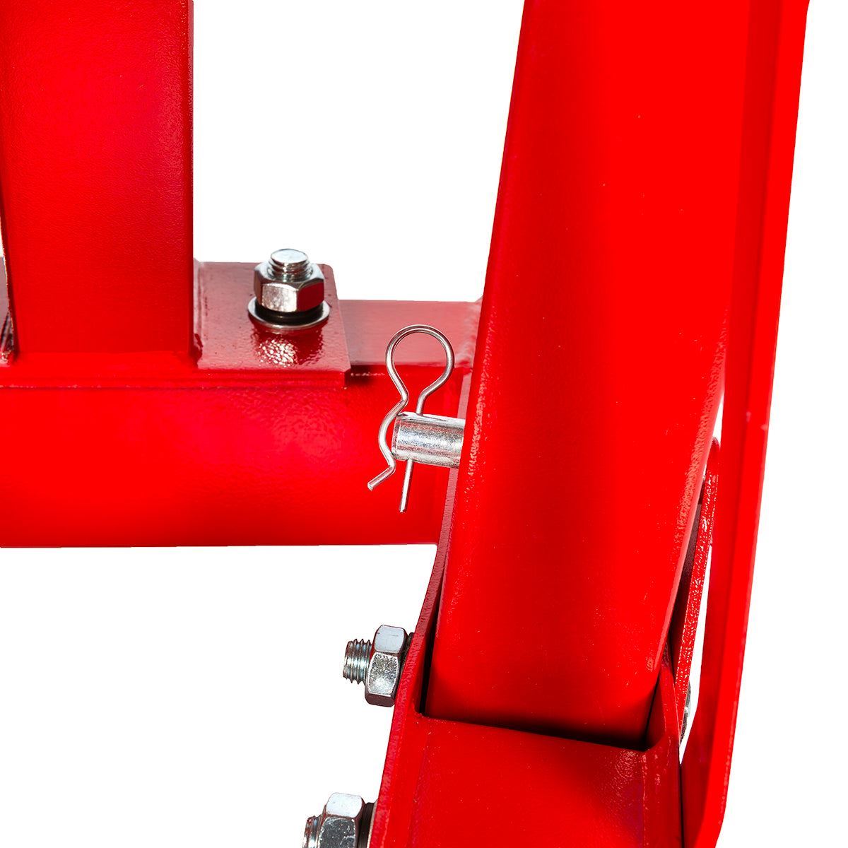 Big Red Torin 1-Ton Hydraulic Folding Engine Crane, Lifting Range 160-2040 mm