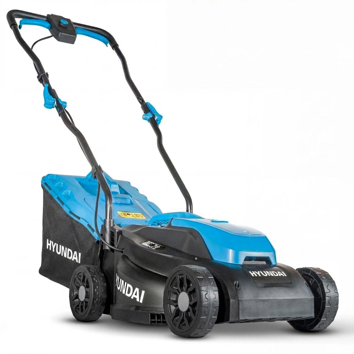 Hyundai HY20CLM33 20V Brushless Cordless Lawnmower 33cm/13 Inch With 32L Collection Bag