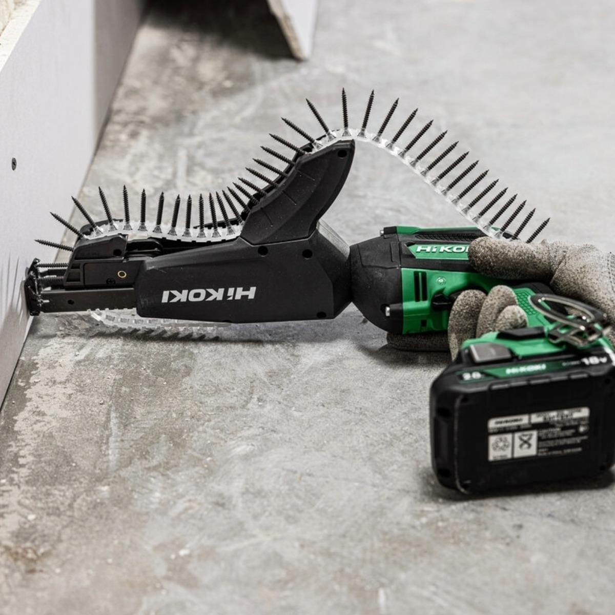 HiKOKI W18DAW3Z 18V Brushless Drywall Screwdriver with 1 x 5.0Ah Battery Charger & Case