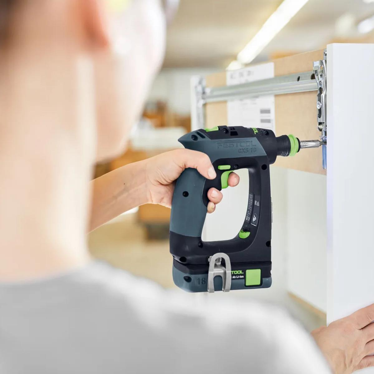 Festool CXS 18-Basic GB 18V Brushless Drill Driver Body Only In Systainer - 577286