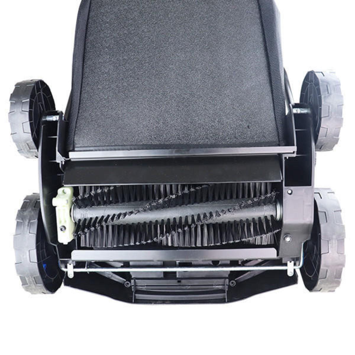 Hyundai HYSW1600E 38cm Artificial Grass Sweeper Multi-use Brush 45L Collection Bag 230V/1600W