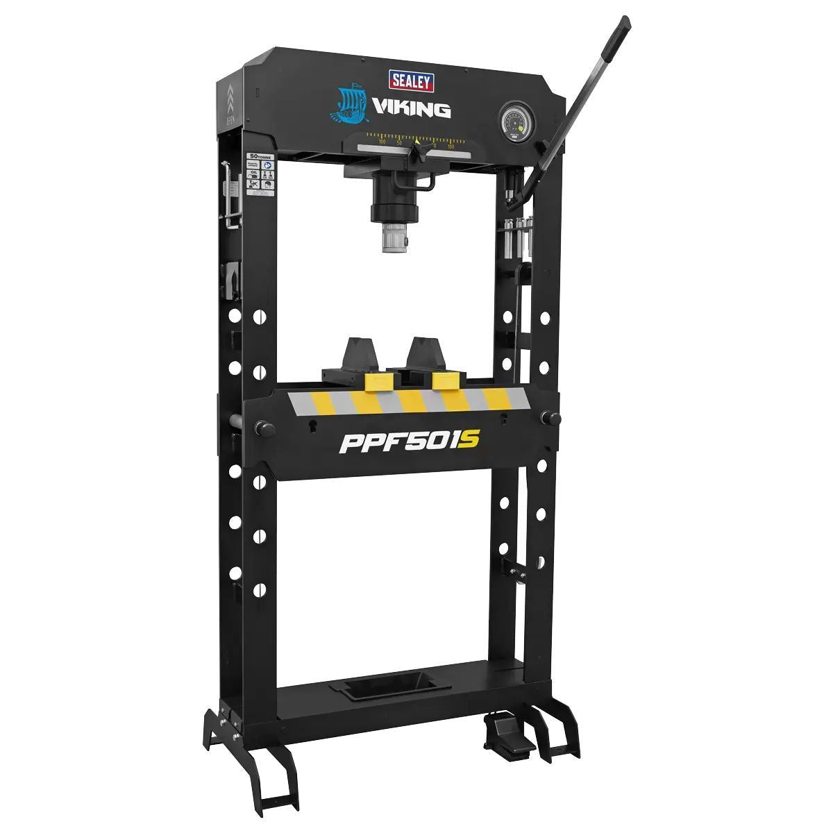 Sealey PPF501S Viking Air/Hydraulic Press 50 Tonne