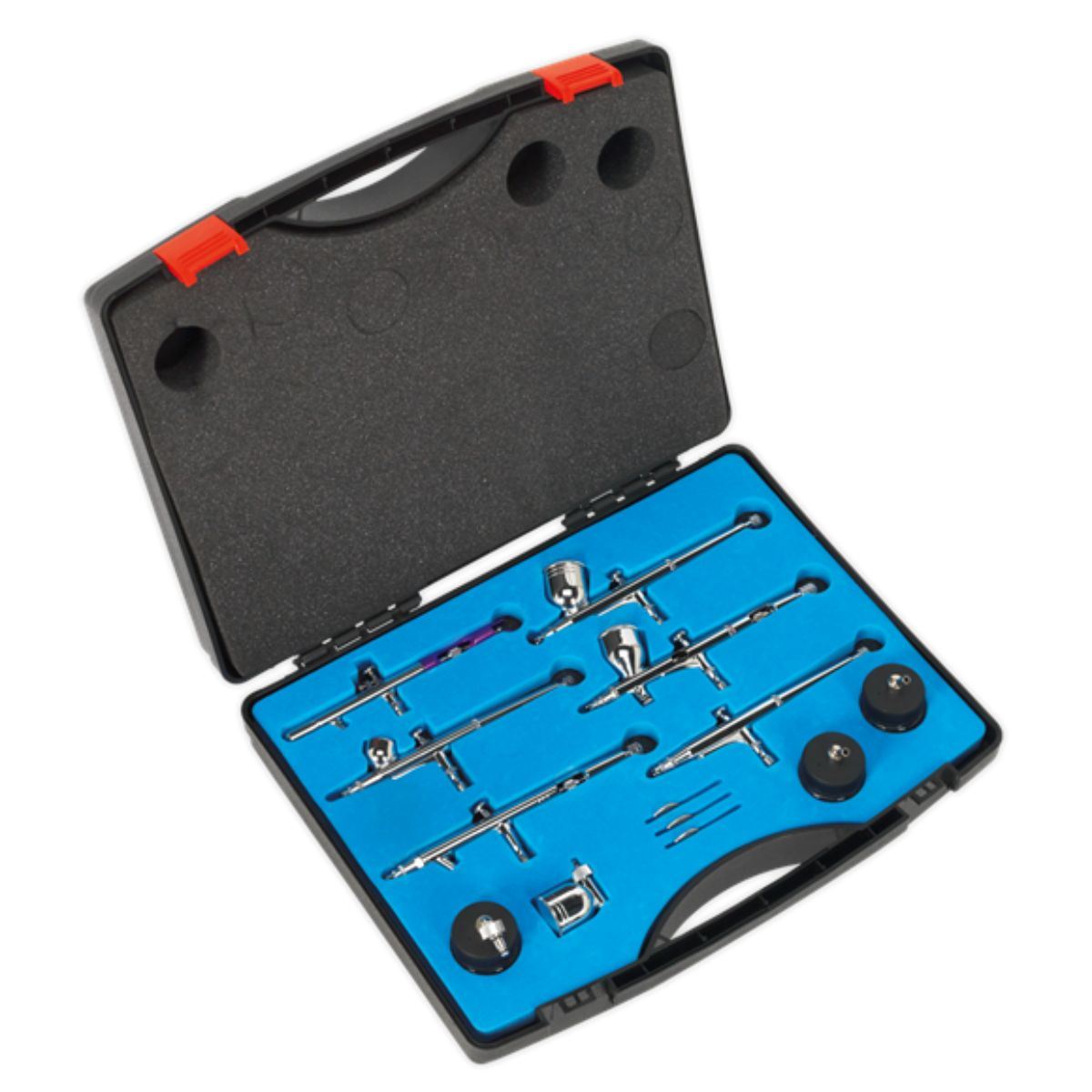 Sealey AB936 Mini Air Brush Kit 10pc