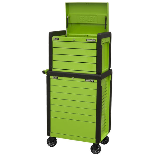 Sealey APPDSTACKG 11 Drawer Push-To-Open Topchest & Rollcab Combination