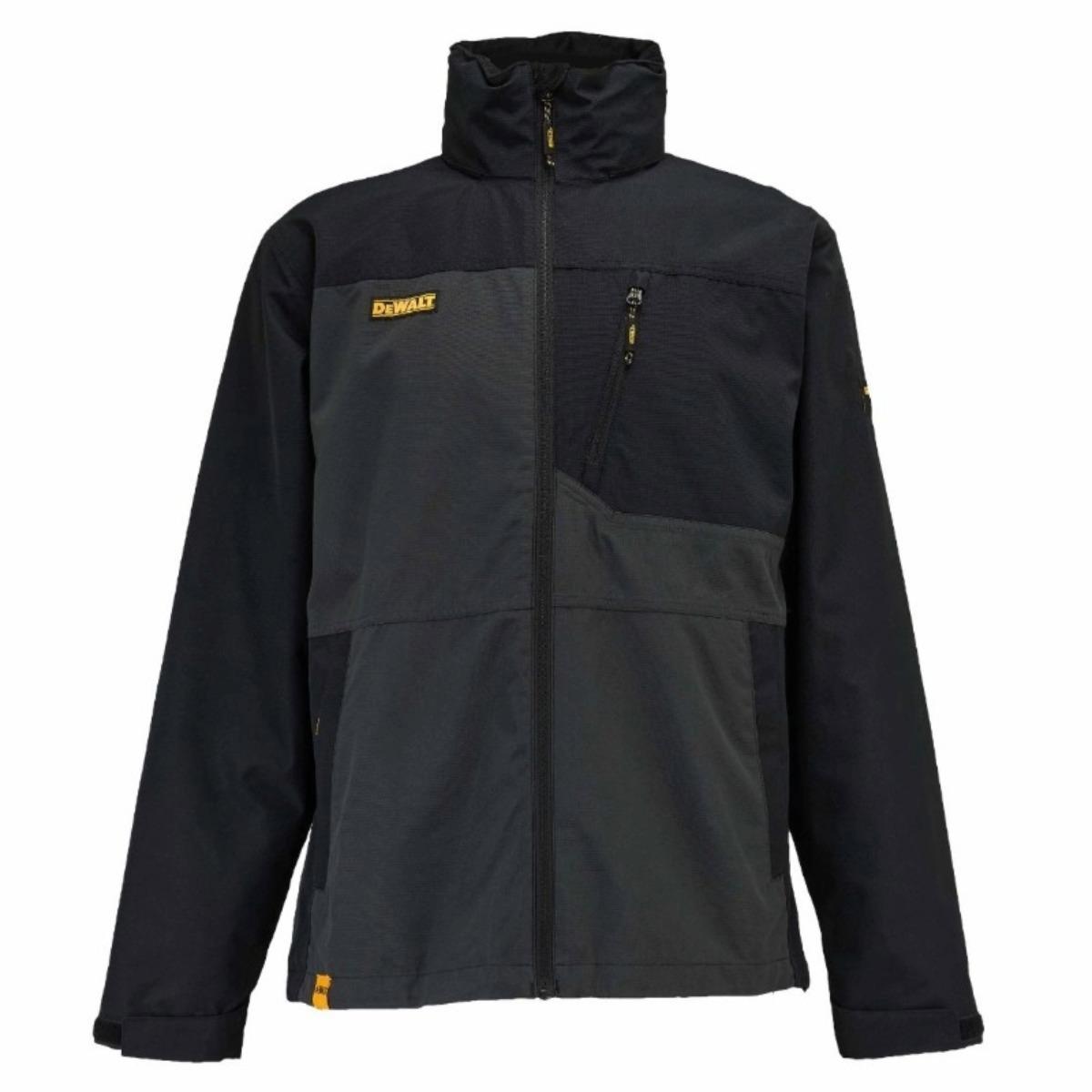 Dewalt Southampton Waterproof & Breathable Jacket Black/Grey - Size M