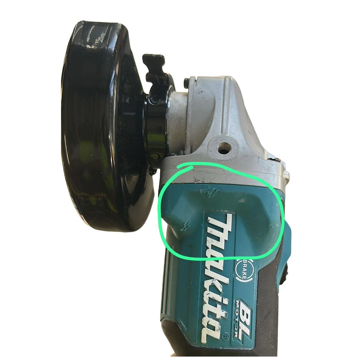 Makita DGA463Z 18V LXT Cordless Brushless 115mm Angle Grinder Body Only Item Condition Seller Refurbished