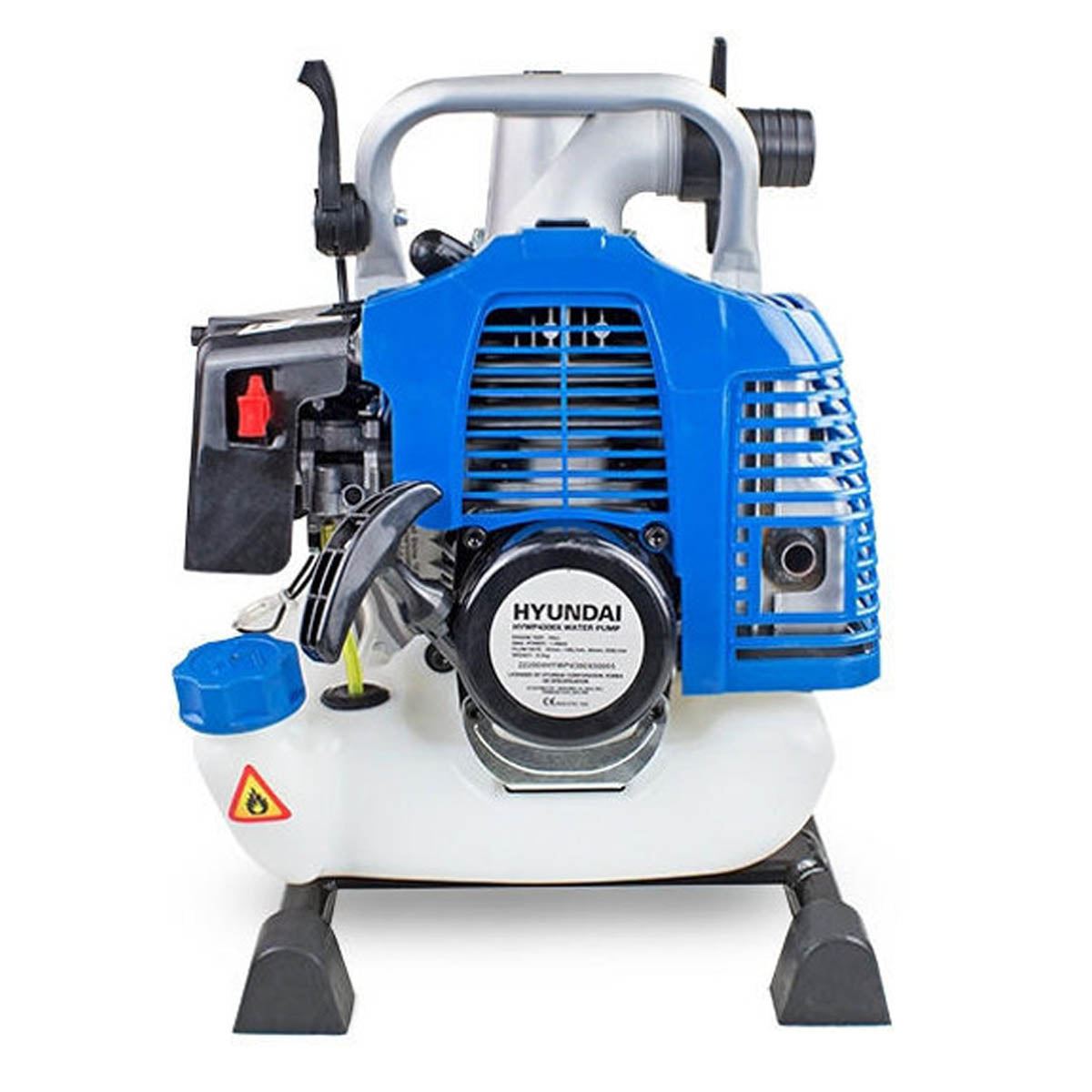 Hyundai HYWP4300X 35mm Petrol Clean Water Pump, Powerful 43cc 2-stroke & 250L/min Flow Rate