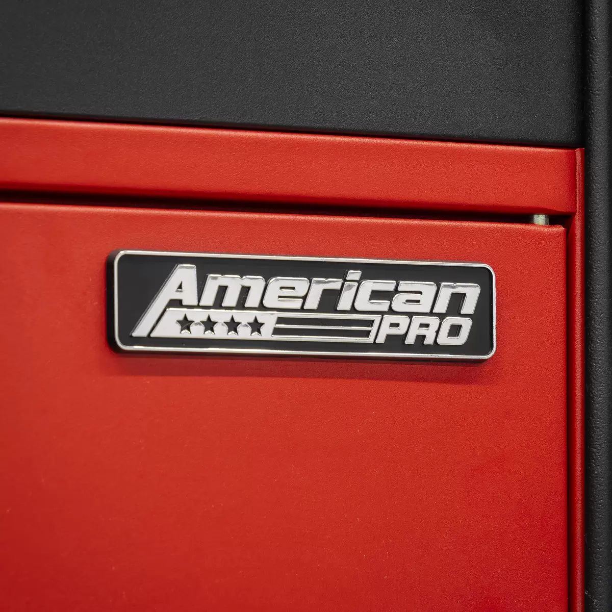 Sealey AP830R Shelving Unit 4-Tier with Cupboard & Drawer 150kg Capacity Per Level