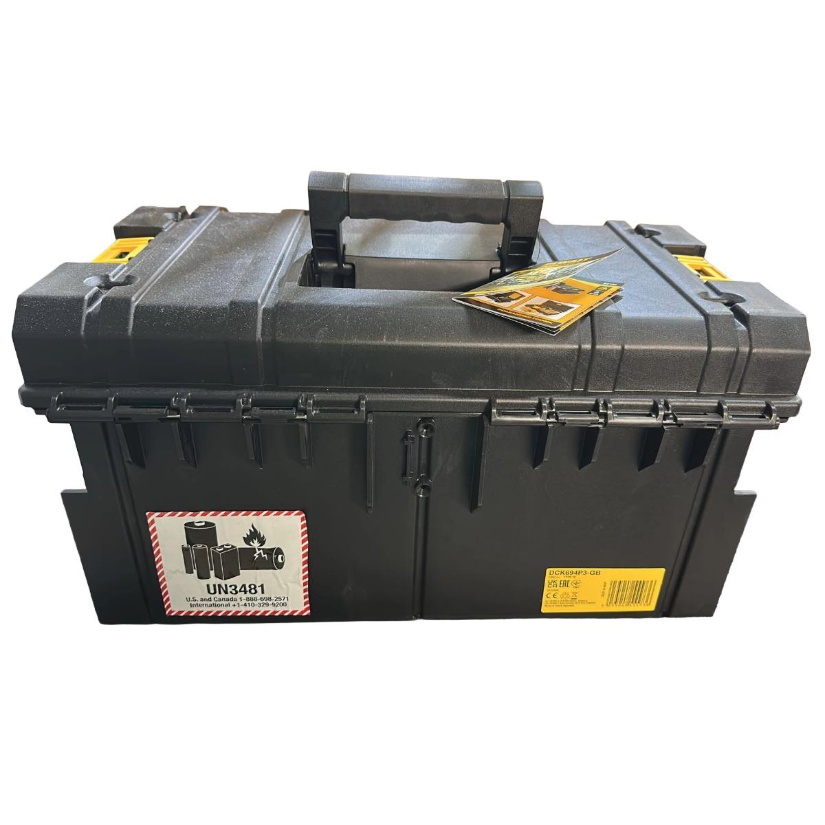 DeWalt DS300 Empty Toughsystem Box Without Tote Tray 1-70-322 Item Condition Box Opened Never Used