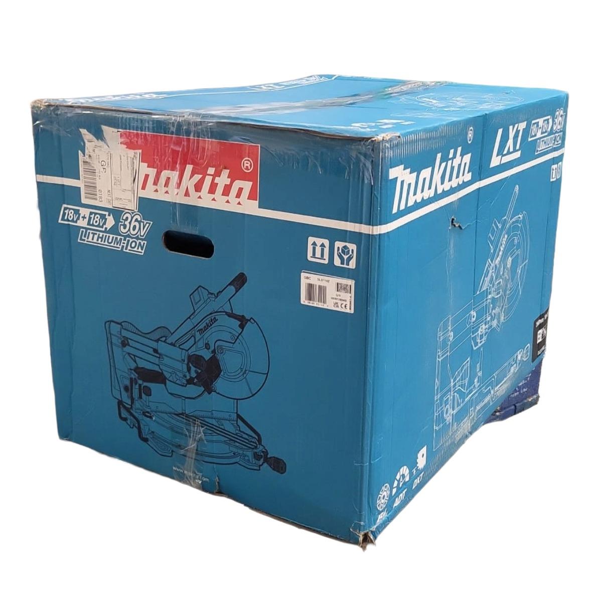 Makita DLS110Z 36V Brushless 260mm Slide Compound Mitre Saw Body Only Item Condition Damaged Box