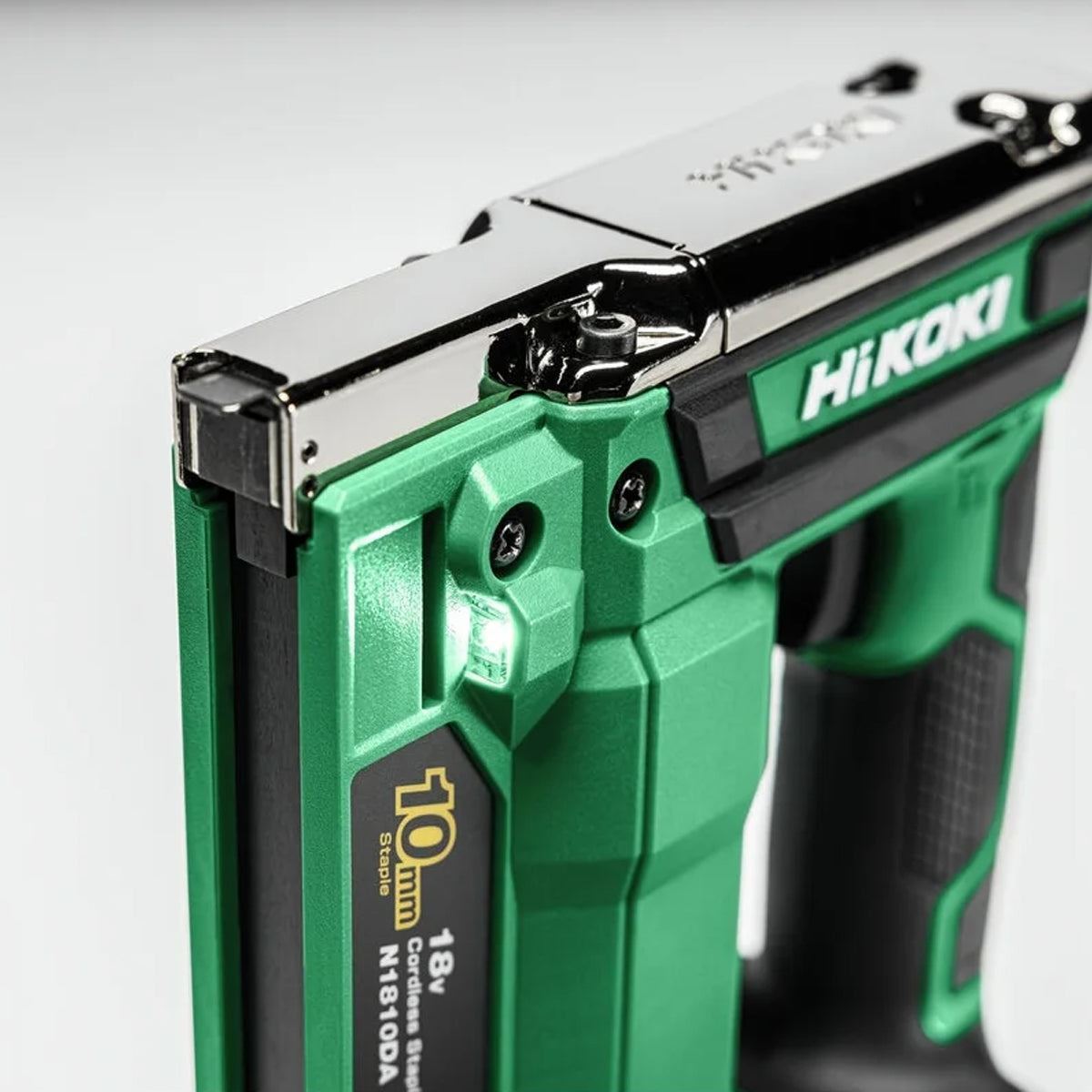 Hikoki N1810DAW4Z 18V 10mm Crown Width Fine Wire Stapler with 1 x 2.0Ah Battery Charger & Bag