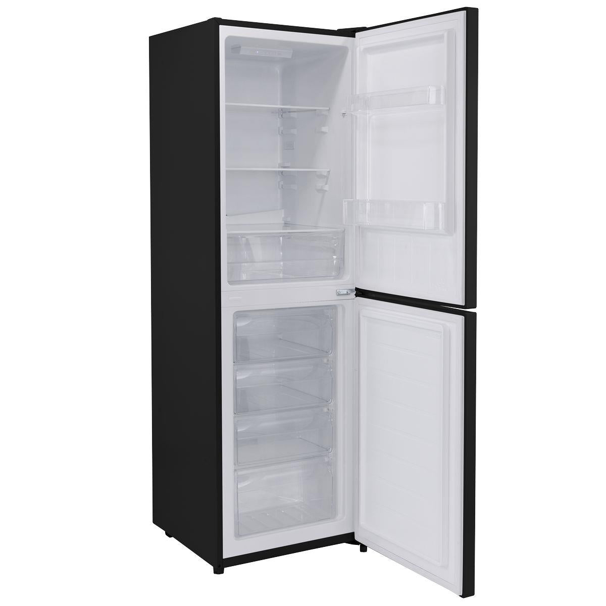 Sealey DH329 Baridi 50/50 Smart Frost Fridge Freezer 254L Capacity Black 230V