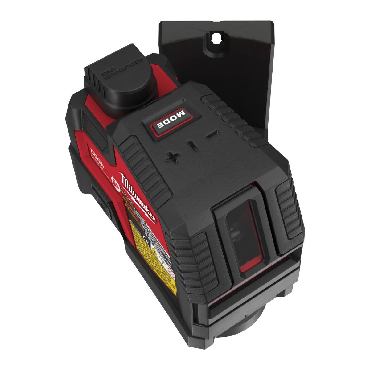 Milwaukee L4CLL-301C 4V REDLITHIUM USB Rechargeable Green Cross Line Laser 4933478243