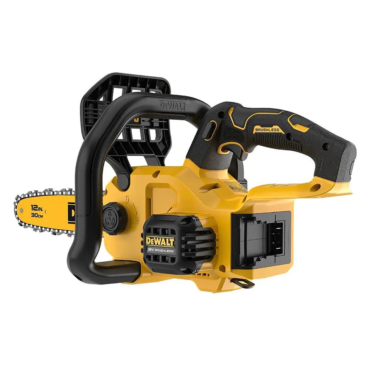 Dewalt DCMCS565P1-GB 18V XR Brushless 30cm Chainsaw with 1 x 5.0Ah Battery & Charger