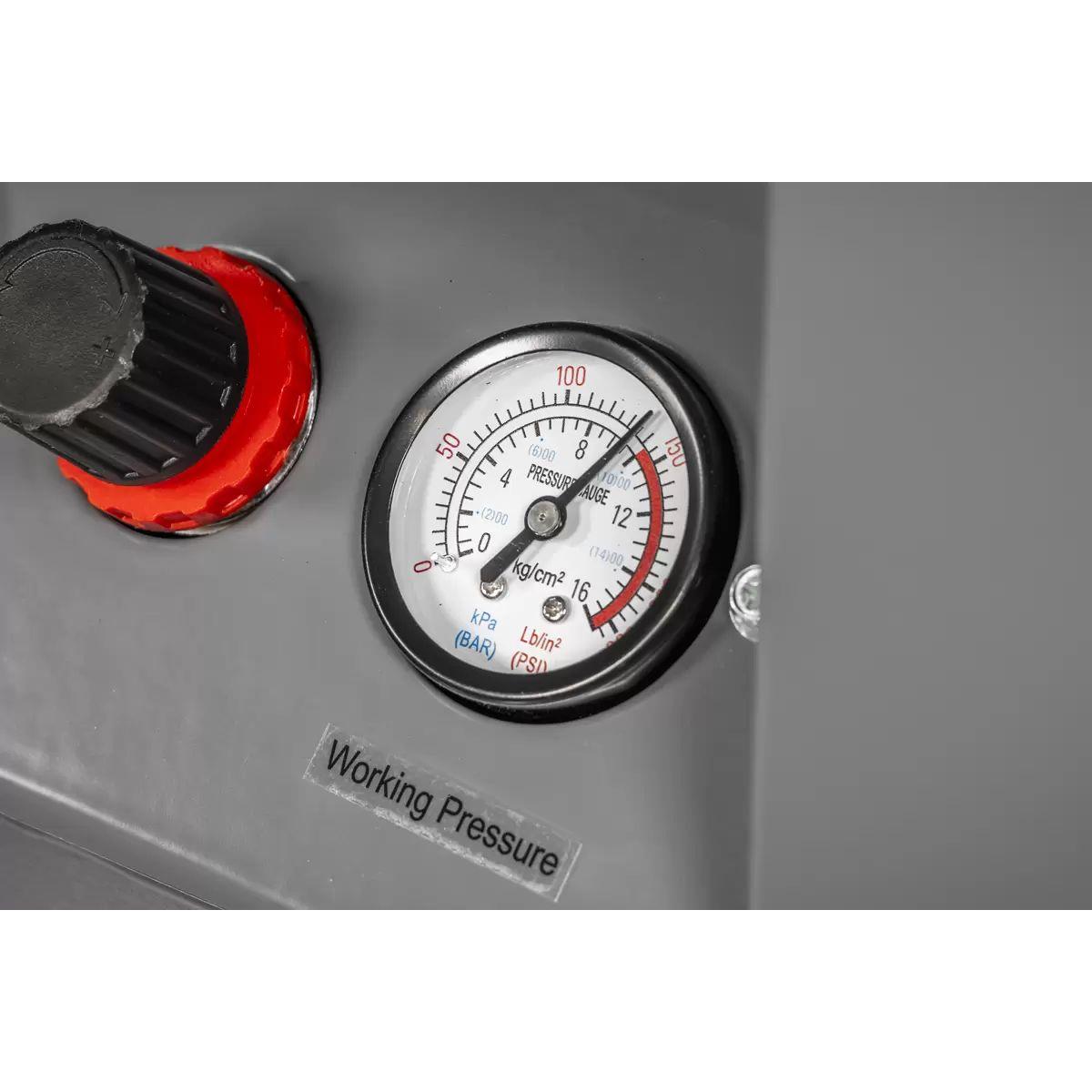Sealey SAC01VLN 24L Oil Free Low Noise Direct Drive Air Compressor 3hp & 230V/13A