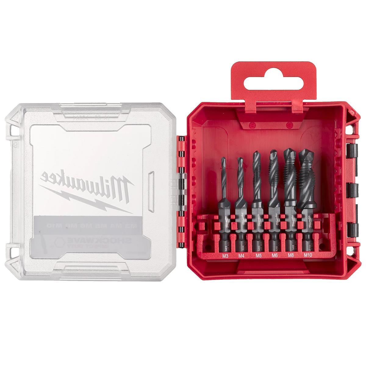 Milwaukee 6 Piece M3-M10 1/4