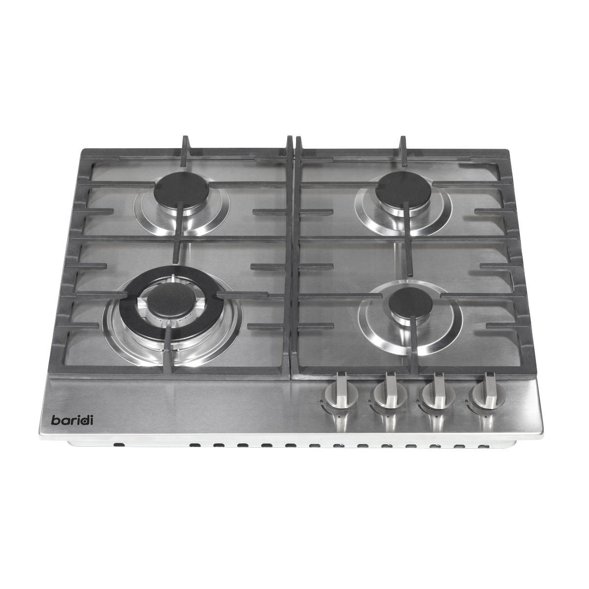 Sealey DH225 Baridi Gas Hob with 4 Cooking Zones 60cm Stainless Steel