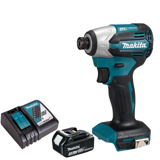 Makita DTD158Z 18V Brushless Impact Driver with 1 x 3.0Ah Battery & Charger
