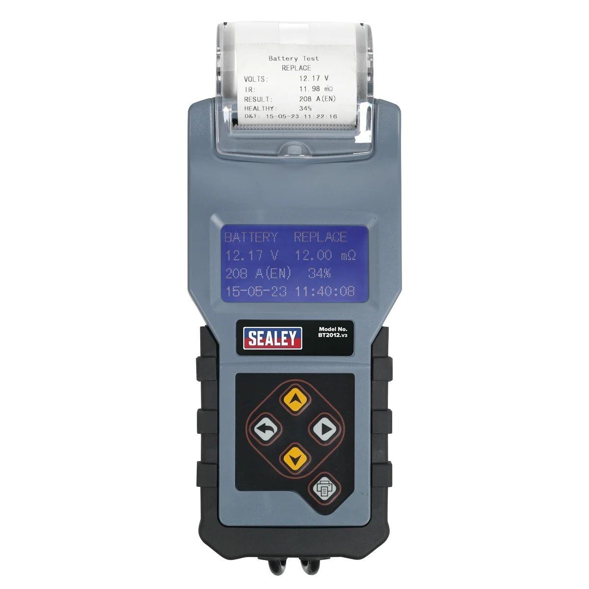 Sealey BT2012 12V Digital Battery & Alternator Tester with Printer