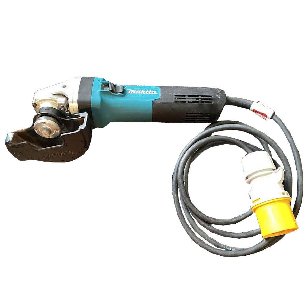 Makita GA5091X01/1 125mm Variable Speed Slide Switch Angle Grinder 110V With Mechanical Brake Item Condition Seller Refurbished
