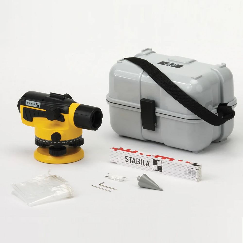 Stabila STBOLS26 OLS 26 Optical Level Precision Leveling Tool for Accurate Measurements 17862