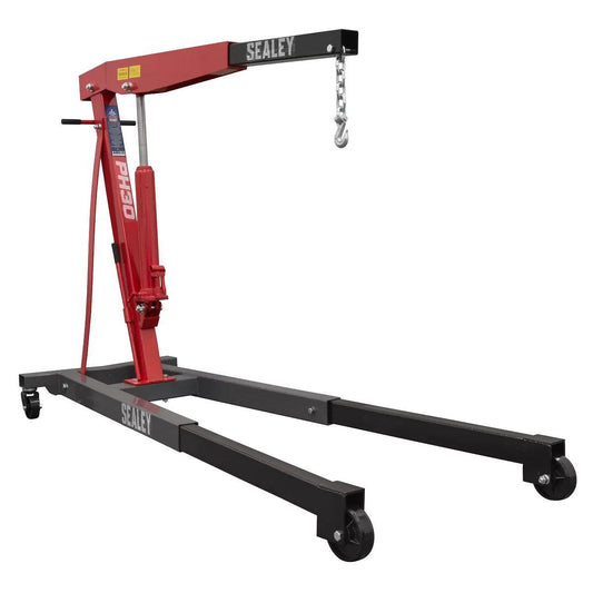 Sealey PH30 3tonne Fixed Frame Engine Crane with Extendable Legs