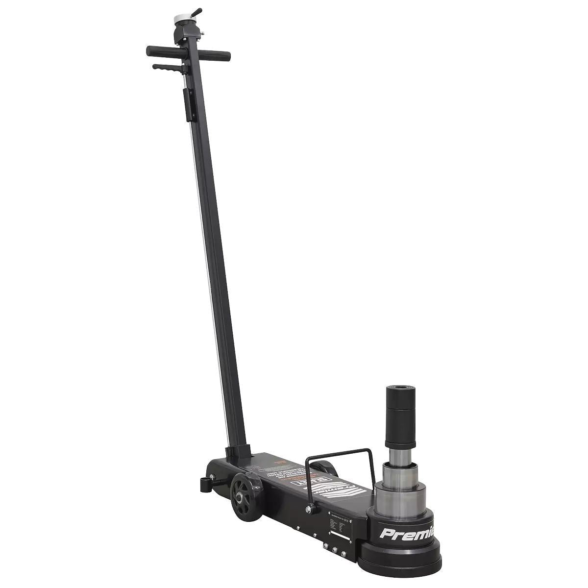 Sealey YAJ10-40LELR Long Reach/Low Profile Air Operated Telescopic Jack 10-40 Tonne