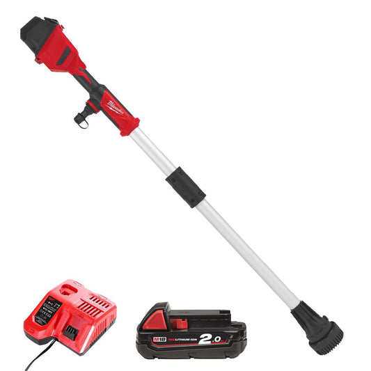 Milwaukee M18BLSWP-0 18V Hydropass Brushless Stick Water Pump with 1 x 2.0Ah Battery & Charger