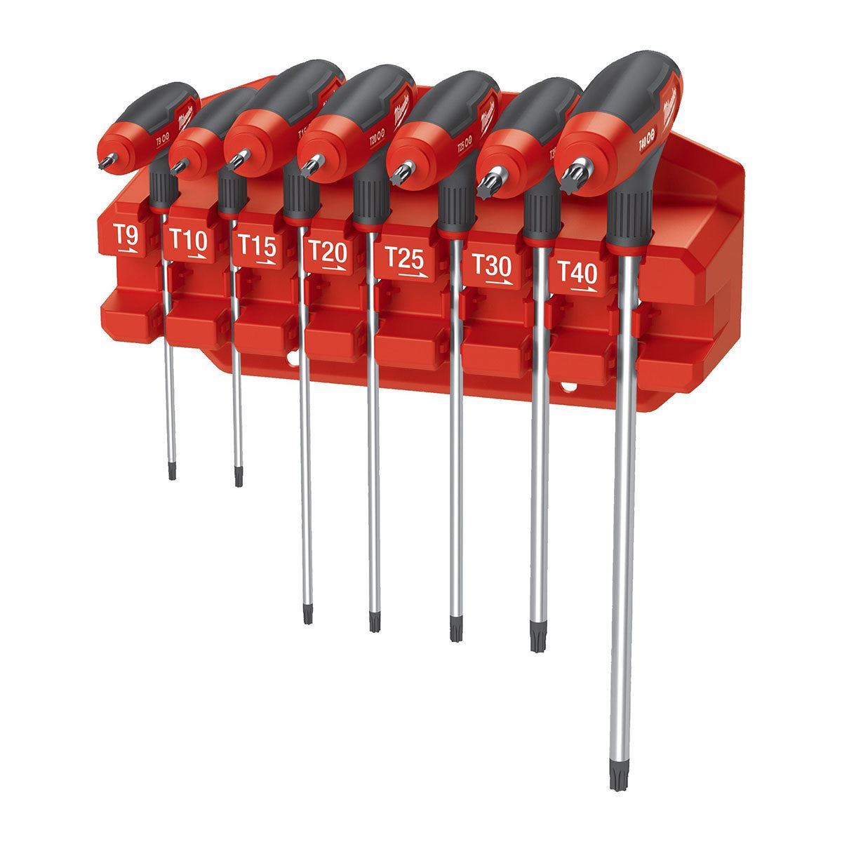 Milwaukee 7 Piece Torx Key Wrenches with Comfort Grip Set 4932498690