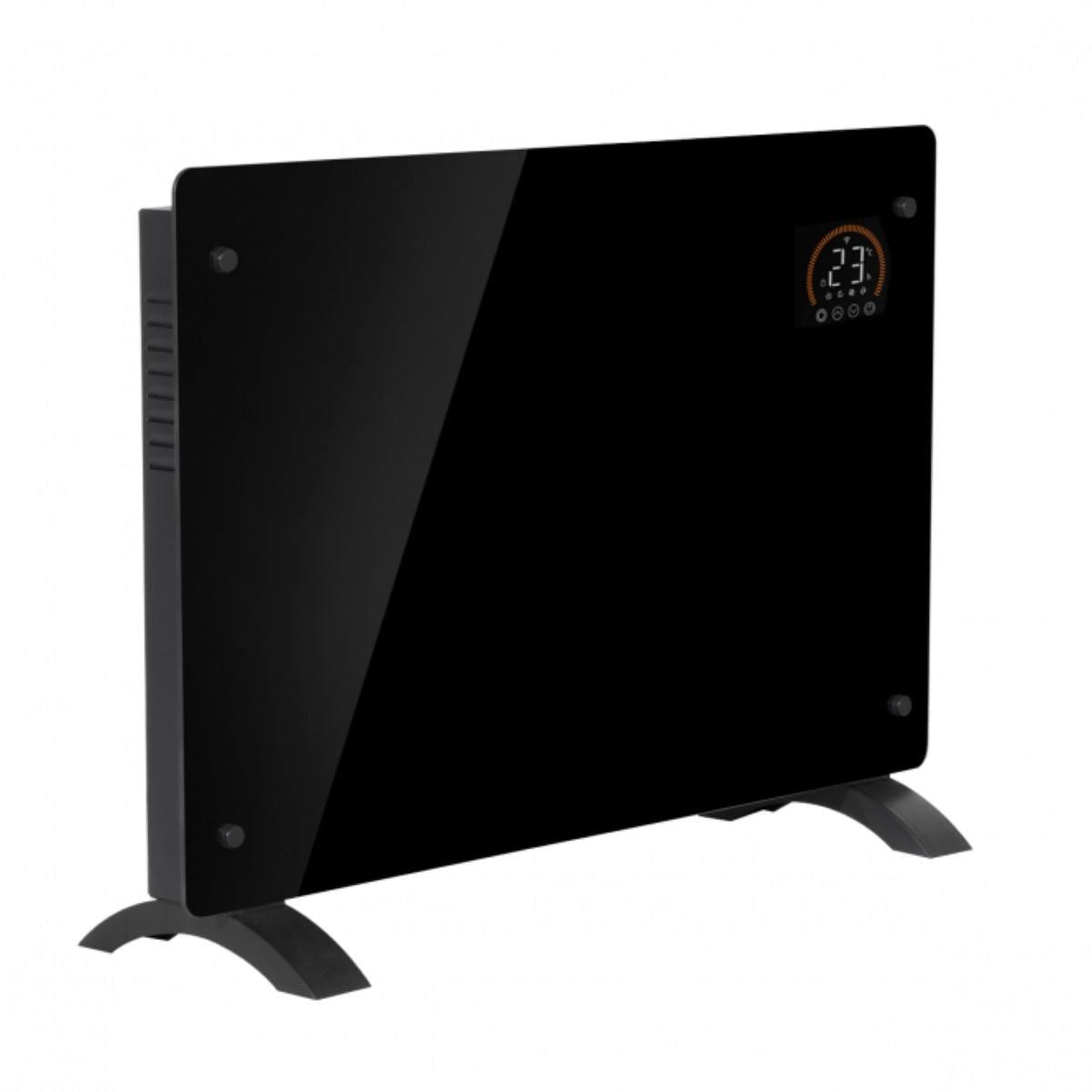 Sealey DH137 Baridi Electric Glass Panel Heater Black 1500W