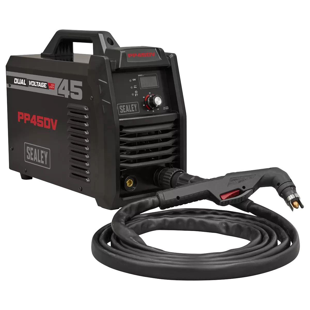 Sealey PP45DV Dual Voltage, 45A Plasma Cutter Inverter 110/230V