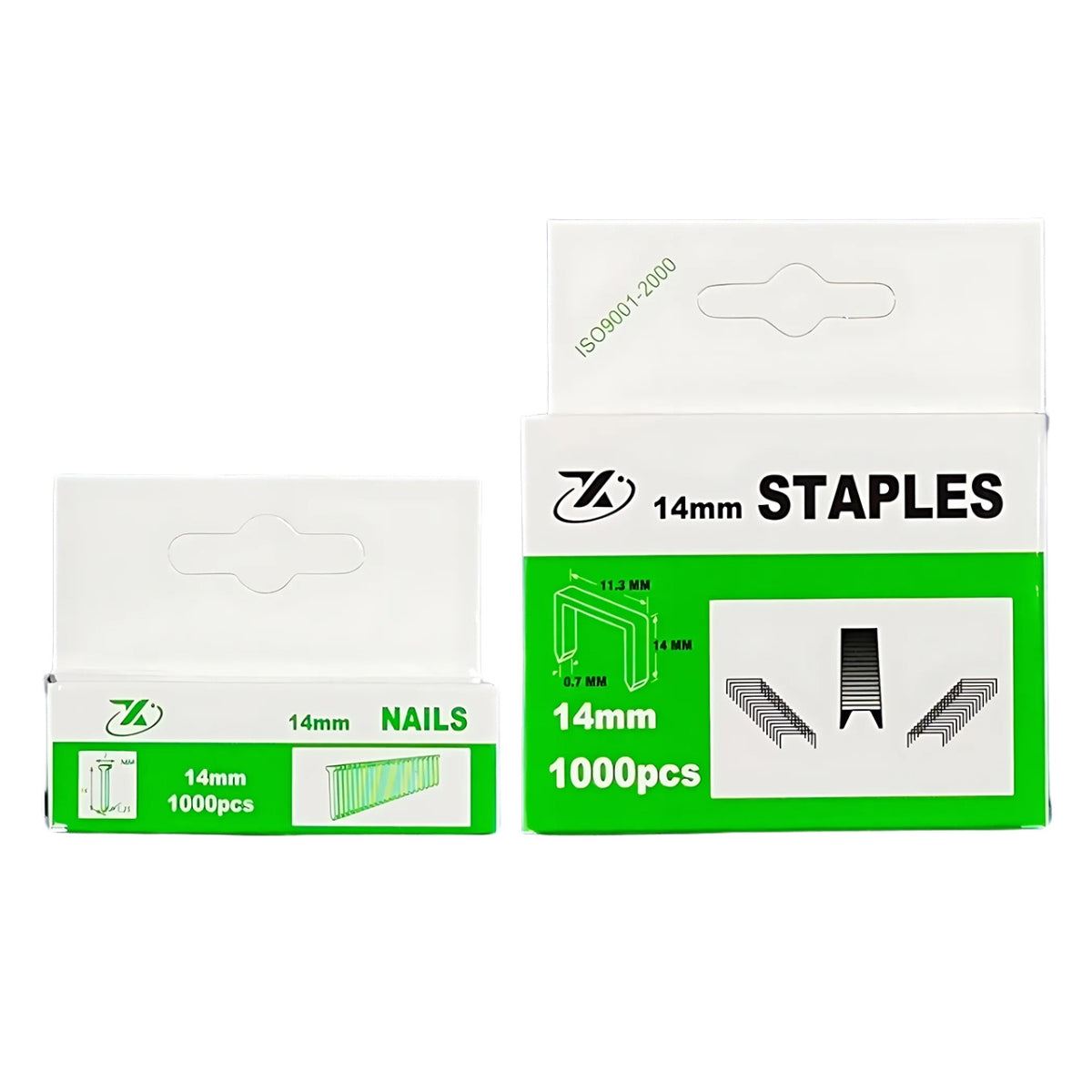 Excel 4V Cordless 2-in-1 Stapler Nailer Gun with Rechargeable Battery