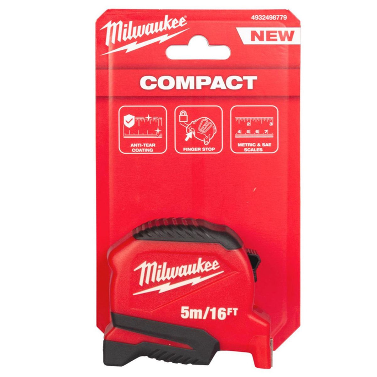 Milwaukee 5m/16ft Tape Measure GEN 2 4932498779