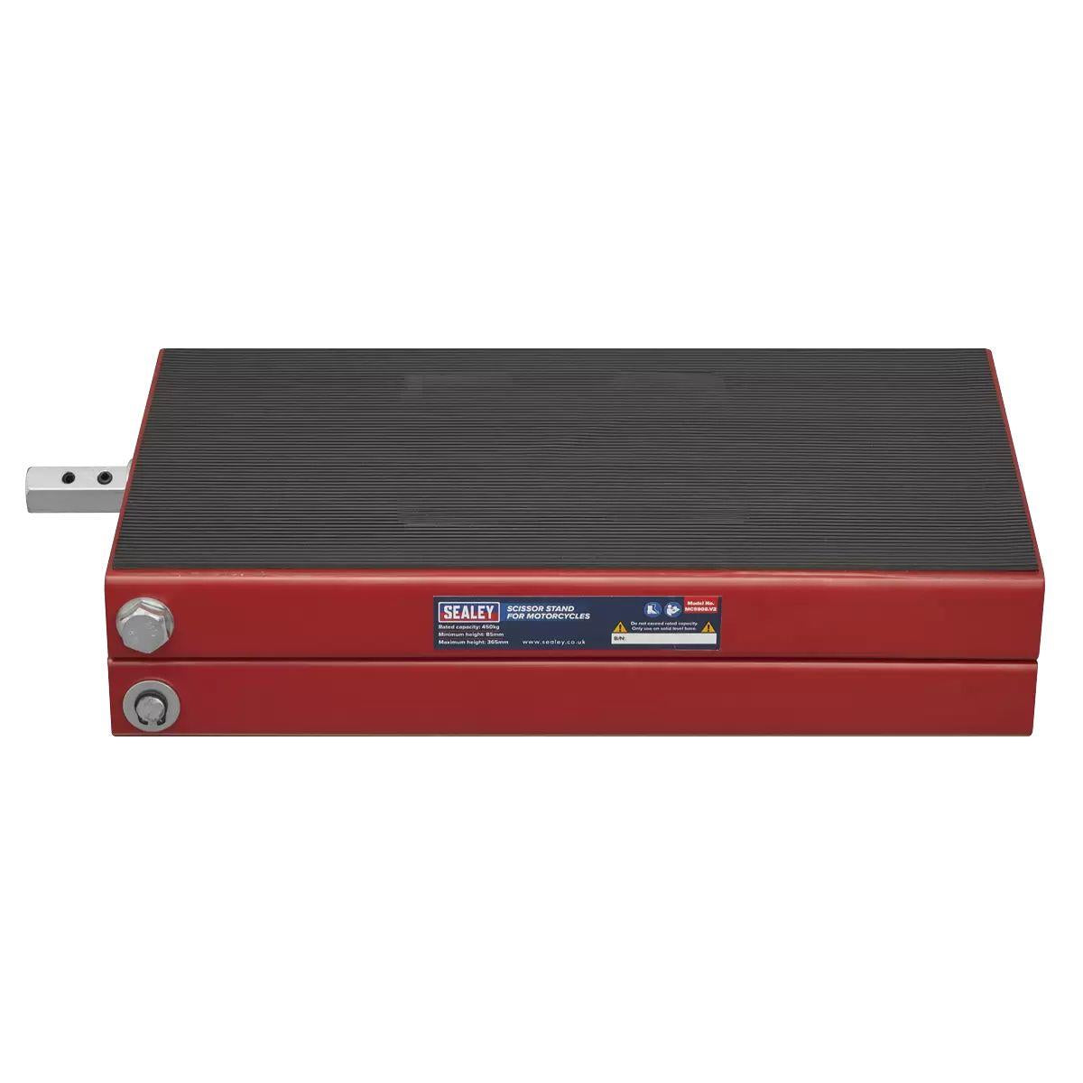 Sealey MC5908 Motorcycle Scissor Stand 450kg Capacity