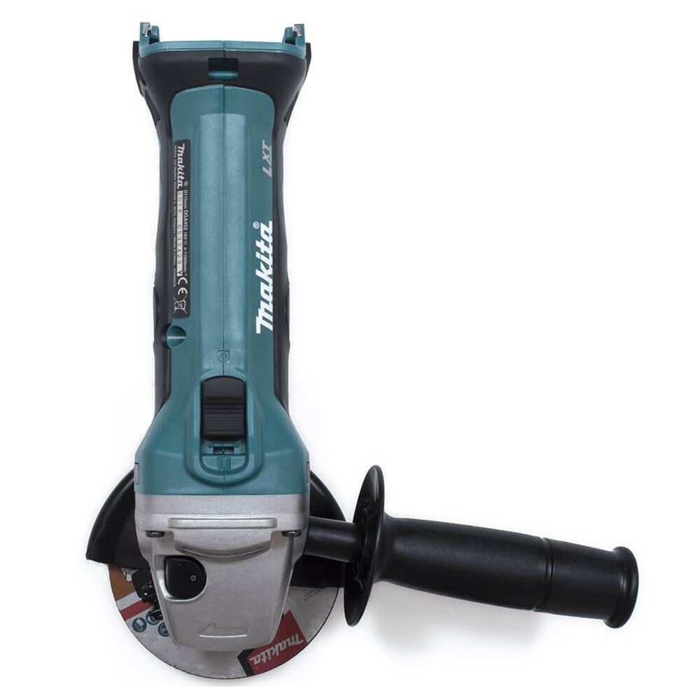 Makita DGA452Z 18V 115mm Angle Grinder with 2 x 3.0Ah Battery & Charger