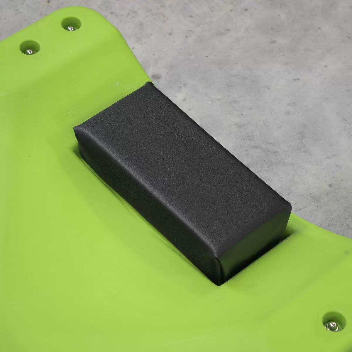 Sealey SCR80HV Composite Creeper with 6 Wheels Green