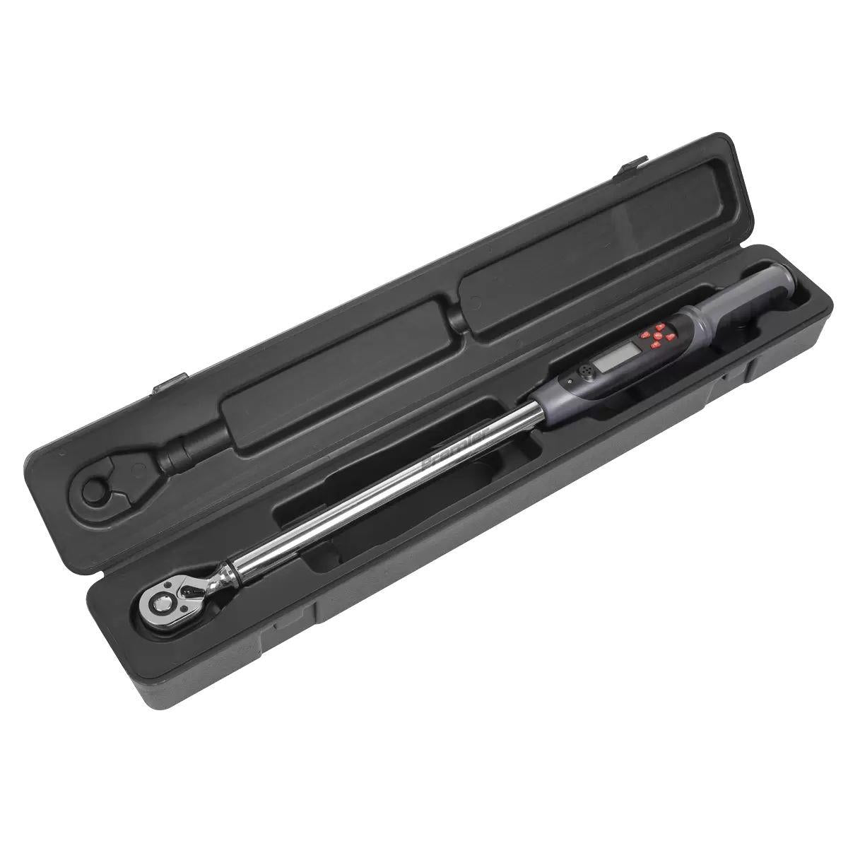 Sealey STW310 Premier Digital Torque Wrench with Angle Function 1/2