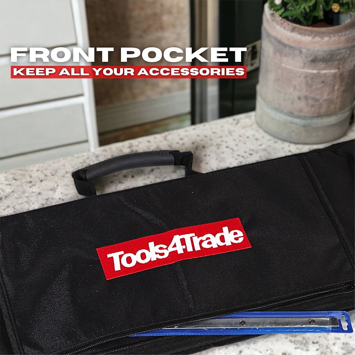 Tools4Trade 1.5m (59-Inch) Guide Rail Carry Bag - Black