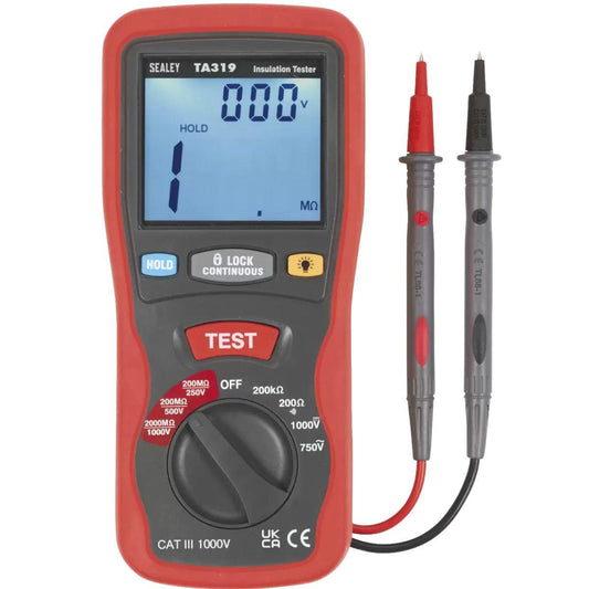 Sealey TA319 Digital Insulation Tester