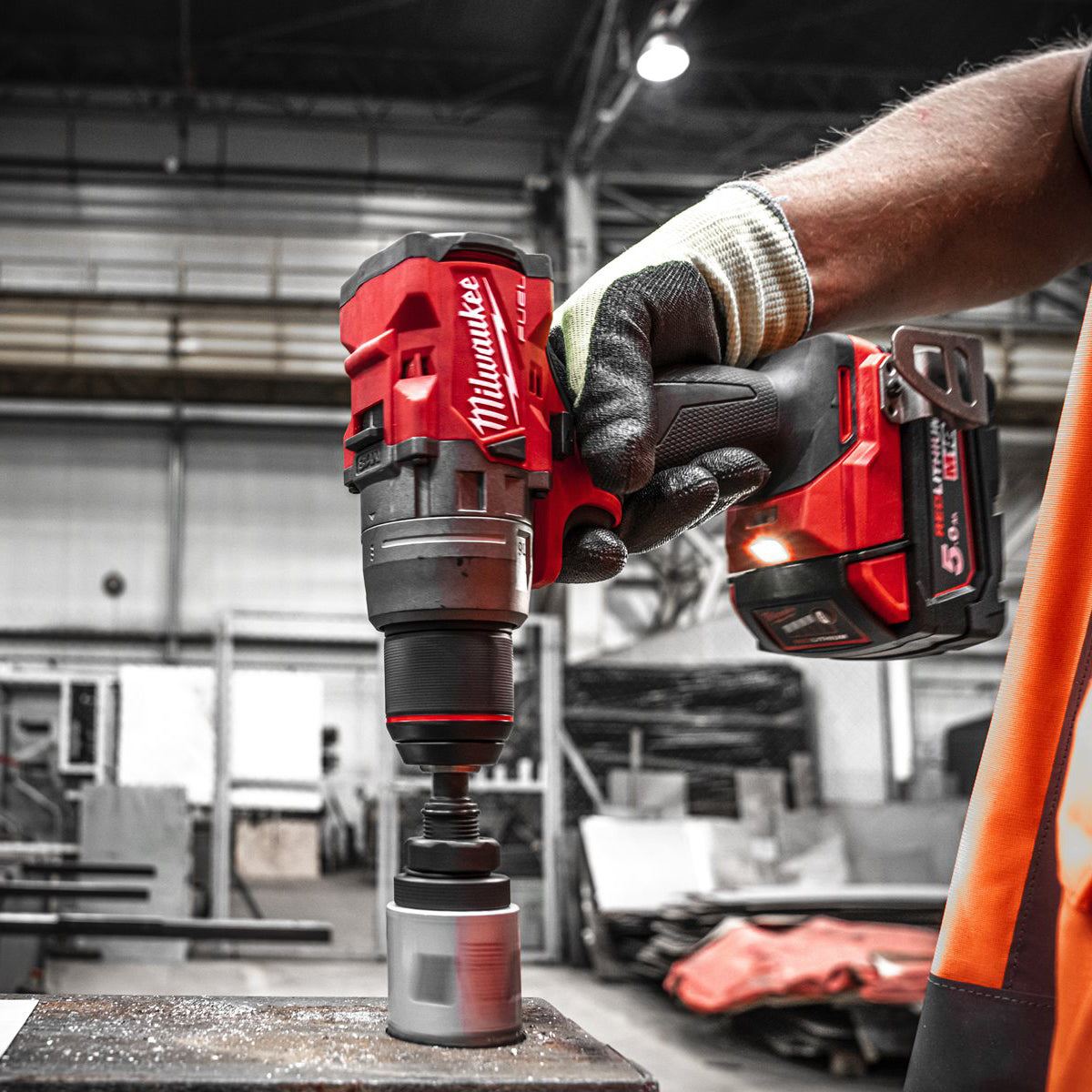 Milwaukee M18FPP2A3-302P 18V Fuel Brushless Combi Drill & Impact Driver with 2 x 3.0Ah Battery Charger & Case 4933499431