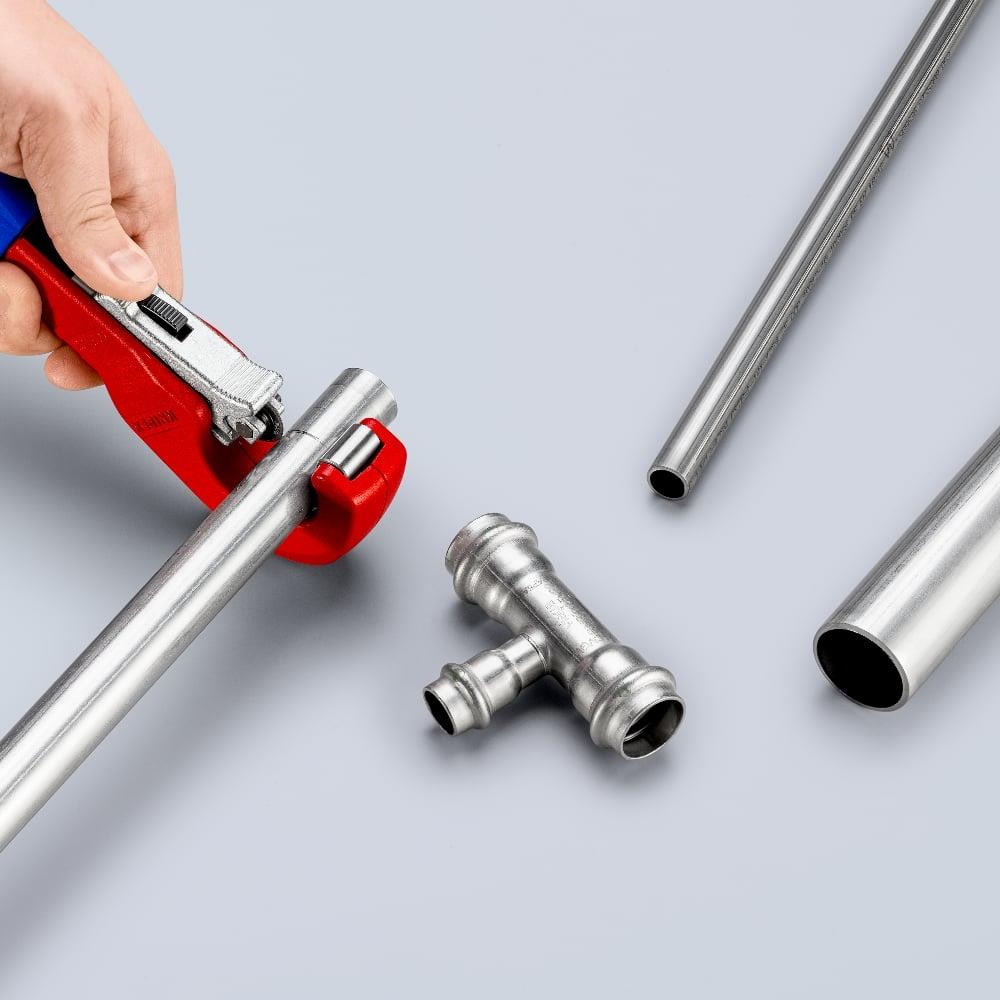Knipex 180mm TubiX Pipe Cutter 90 31 02 BK
