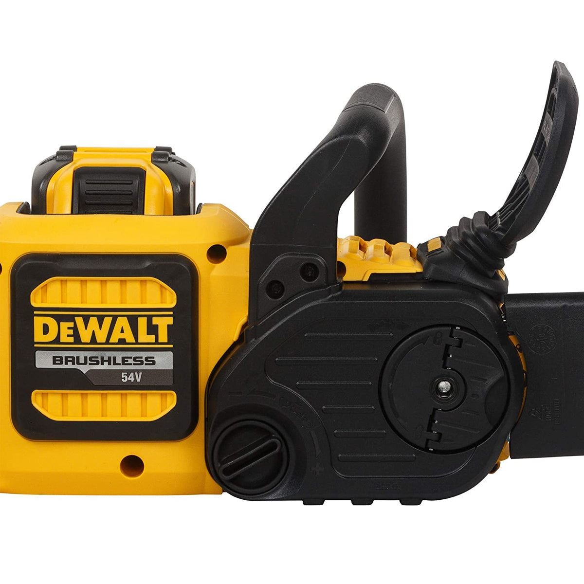 DeWalt DCM575X1 54V Flexvolt Brushless High-Power Cordless Chainsaw with 1 x 9.0/3.0Ah Battery & Charger