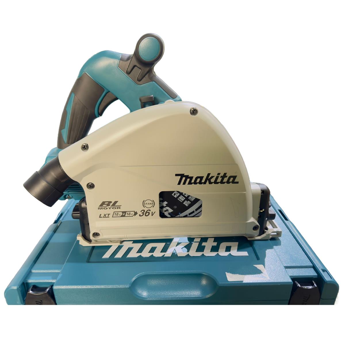 Makita DSP601ZJU 36V 165mm Brushless AWS Plunge Cut Saw With Case Item Condition Box Opened Never Used