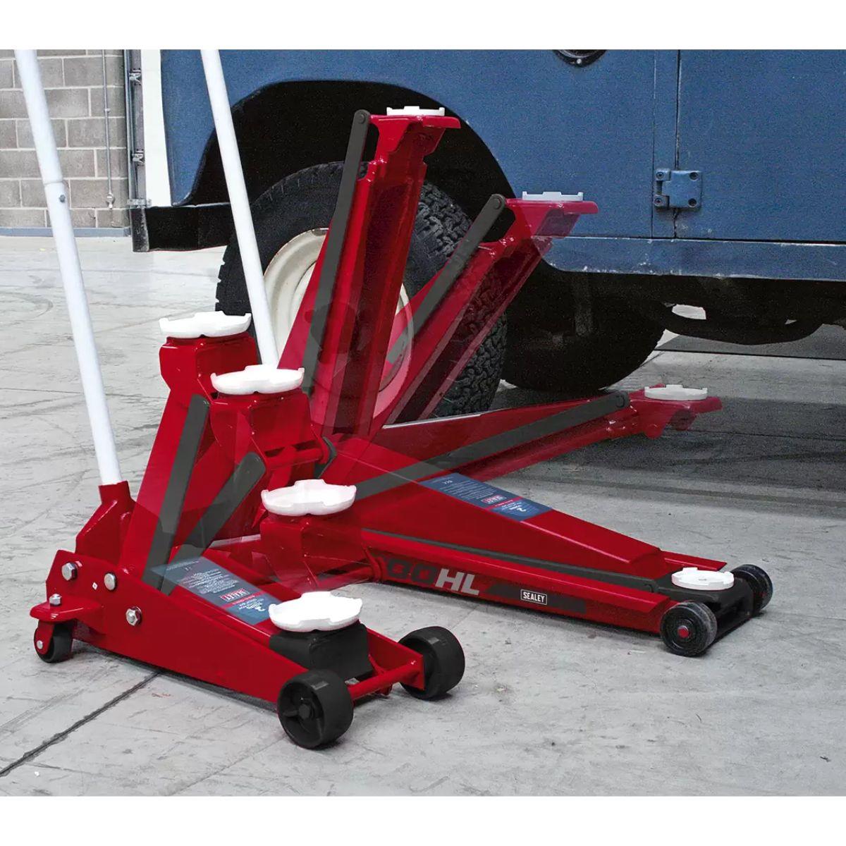 Sealey 2200HL Trolley Jack 2tonne High Lift Low Entry