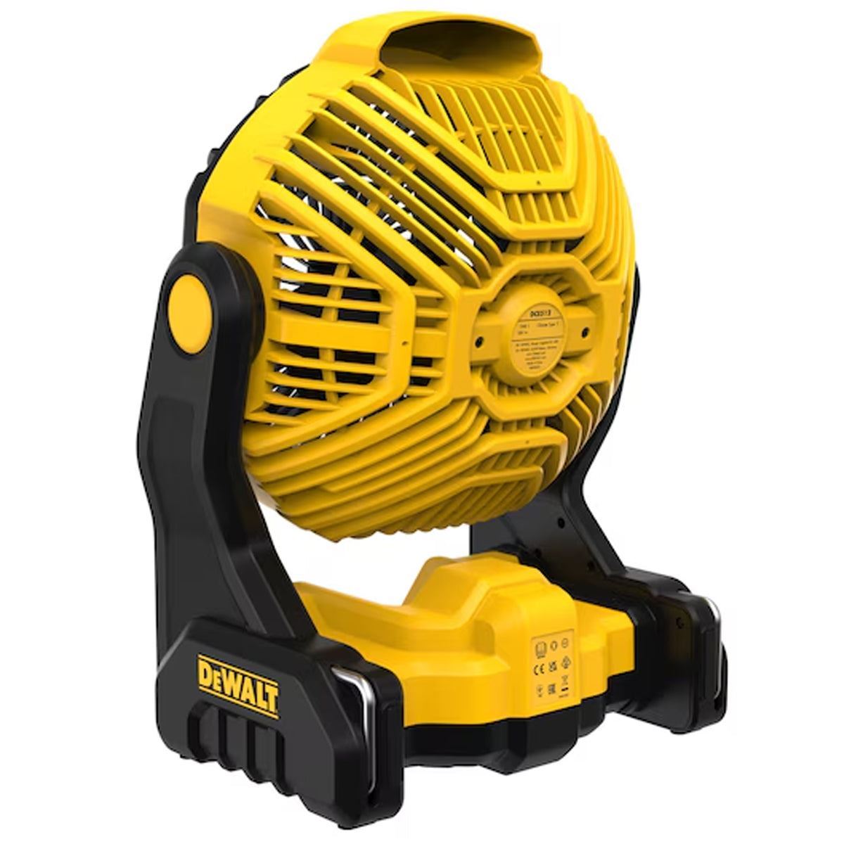 Dewalt DCE512N 18V XR Cordless Jobsite Fan with 1 x 5.0Ah Battery & Charger