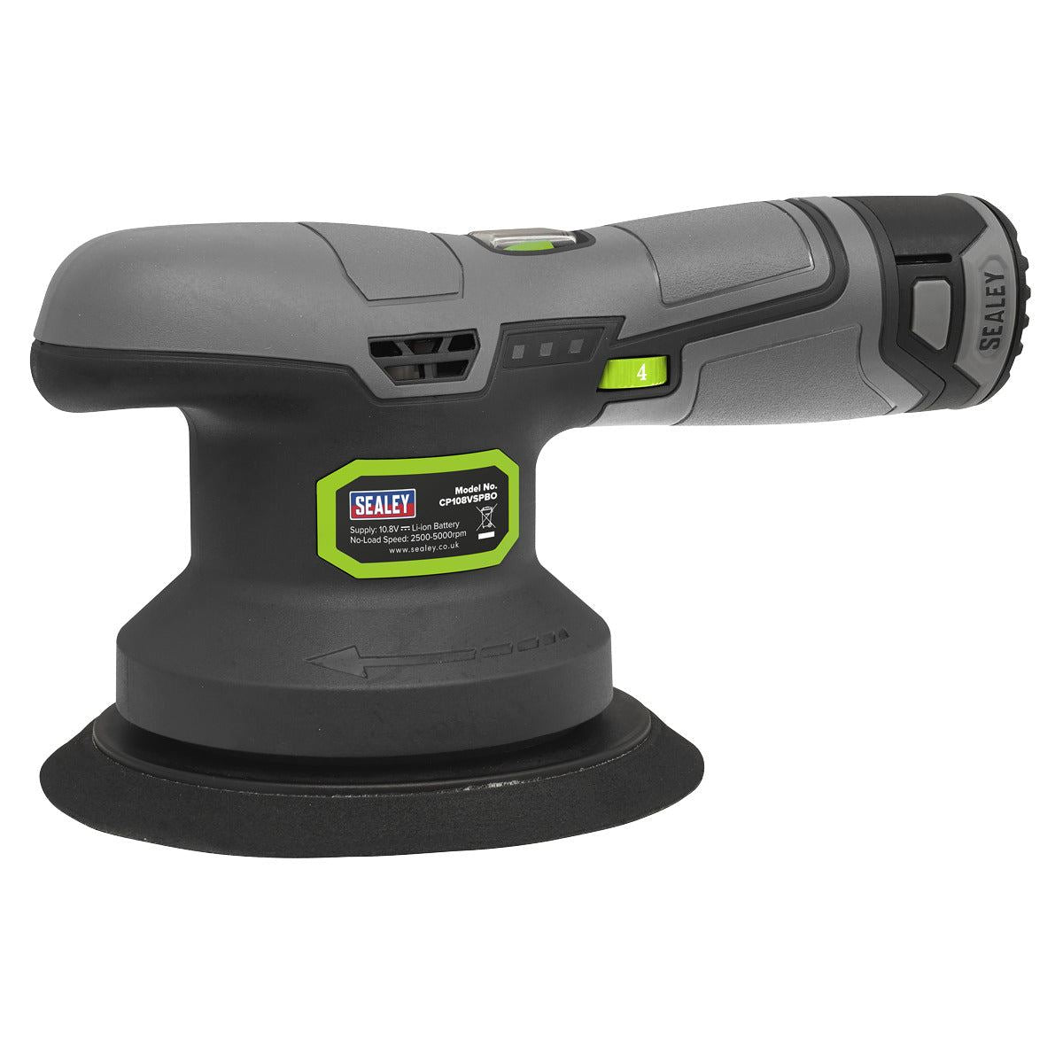 Sealey CP108VSP 10.8V Cordless Dual Action 150mm Sander/Polisher Kit
