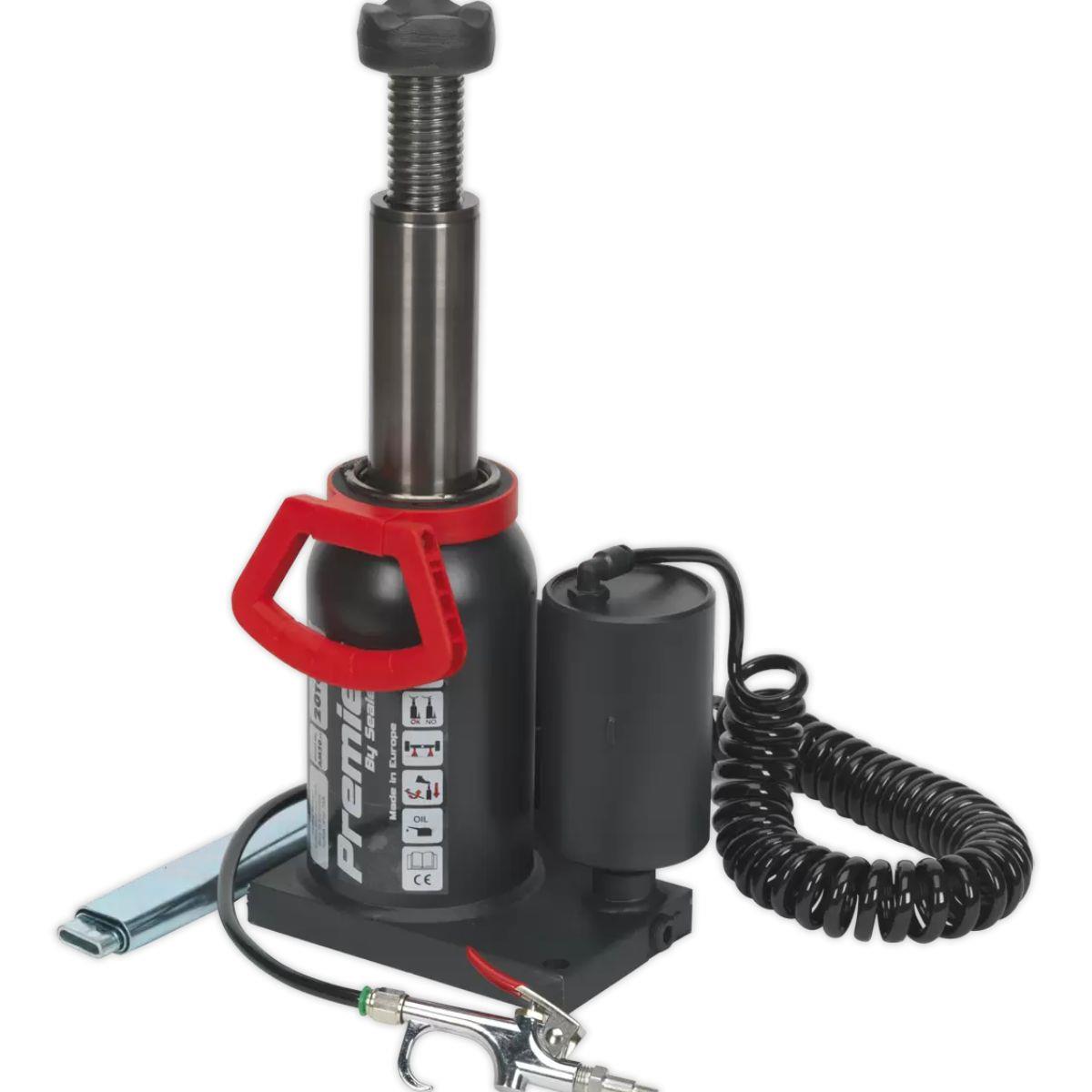 Sealey AM20 20tonne Manual/Air Hydraulic Bottle Jack