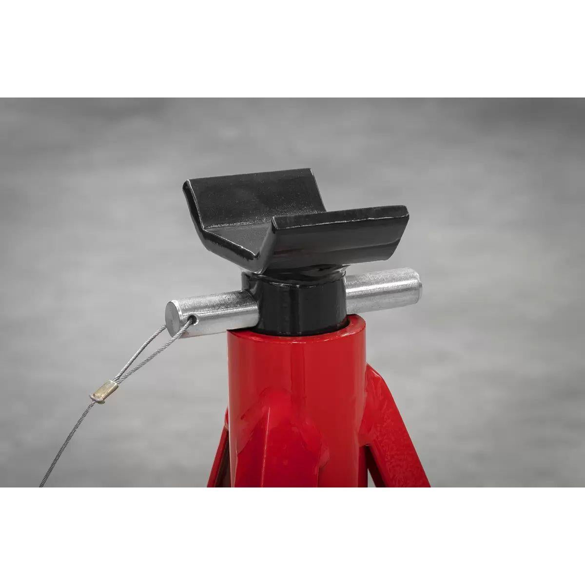 Sealey AS3000 Axle Stands 2.5tonne Capacity Per Stand 5tonne Pair 700mm Medium Height