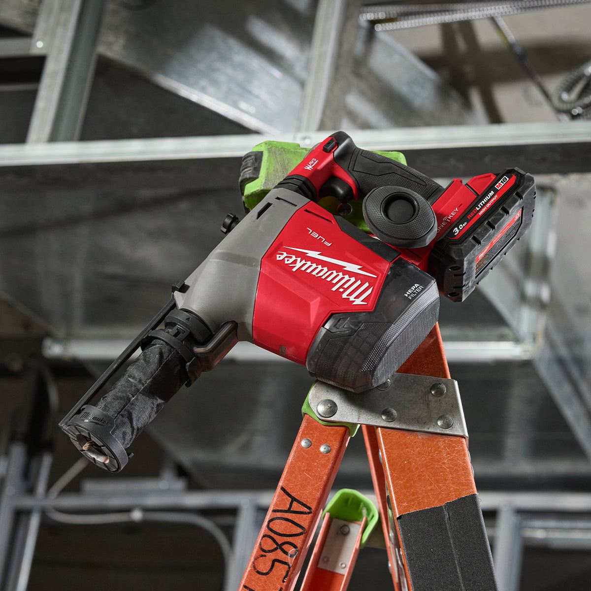 Milwaukee M18FHAFOH16-0 18V Brushless SDS+ Hammer Drill with 1 x 5.0Ah Battery & Charger